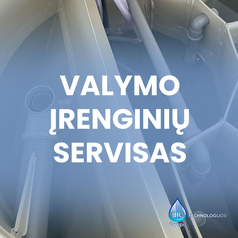 Valymo įrenginių servisas