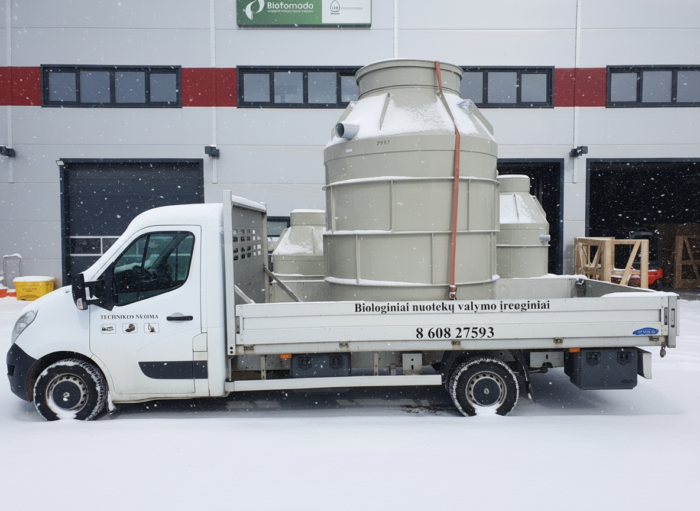 BioTornado biologiniai nuotekų valymo įrenginiai